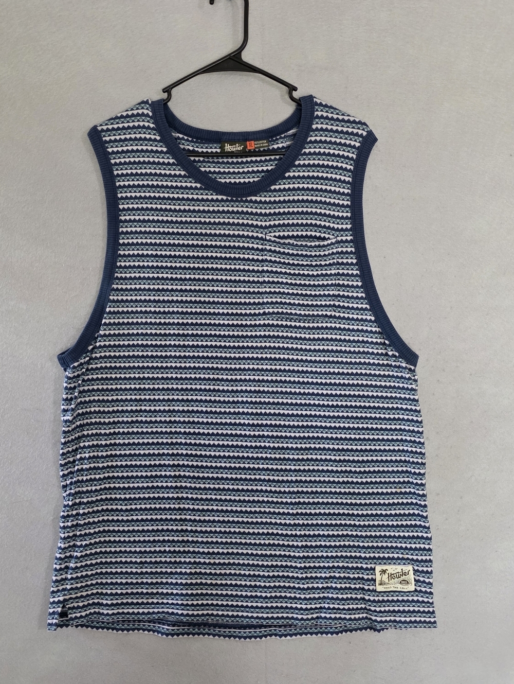 Howler Bros Mens Geometric Tank Top Size XL